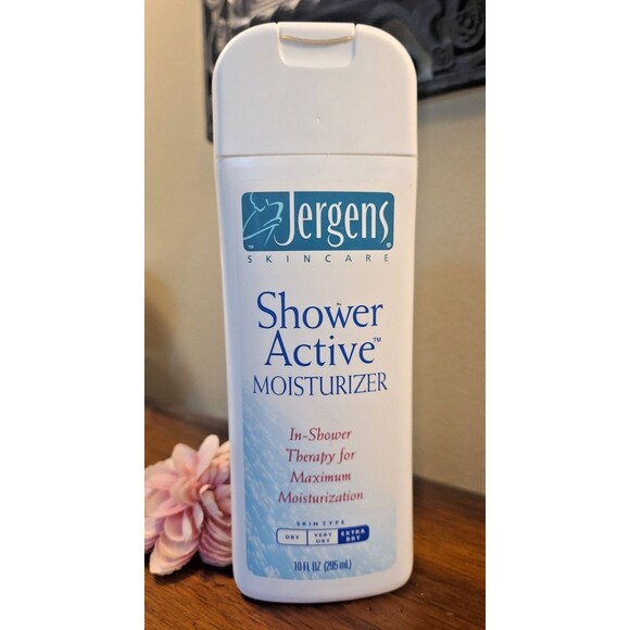 Vintage Jergens SHOWER ACTIVE MOISTURIZER In-shower Therapy Lotion 10 fl oz NOS - Picture 2 of 11